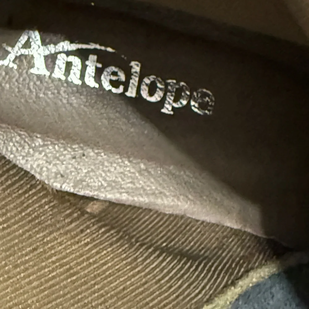 Anthropologie Antelope Scandi Girl Leather Clog Boots Size 39 US